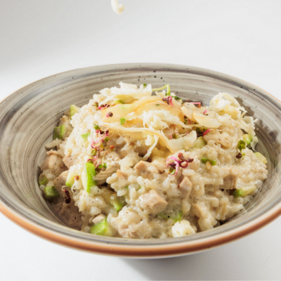 Rižoto sa piletinom i tikvicama