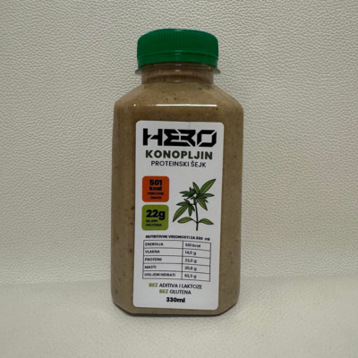 Proteinski šejk od konoplje